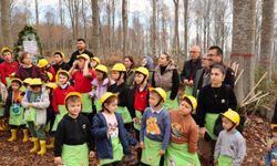 Kastamonu'da minik ellerden geleceğe yeşil dokunuş