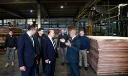 Kastamonu Valisi Dallı’dan Taşköprü’de fabrika ziyareti