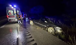 Kastamonu’da korkutan kaza: Refüjü aşıp karşıya geçti, 1 yaralı