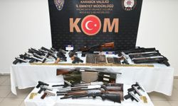 Komşu illerde kaçak silah operasyonu! Cephanelik ele geçirildi