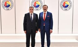 Taşköprü TSO'nun yeni yönetimi Hisarcıklıoğlu ile buluştu