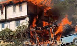 Son dakika: Taşköprü'de yangın! Ekipler müdahale ediyor