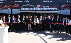 Taşköprü yolu üzerinde yeni oto yıkama tesisi açıldı