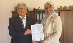 Taşköprü’de Selda Çetindağ mazbatasını aldı
