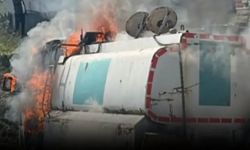 Son dakika! Kastamonu'da tanker alevlere teslim oldu