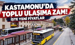 Kastamonu’da şehir içi ulaşıma zam: Yeni tarife 15 Ekim’de başladı