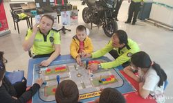 Trafik Güvenliği Haftası'nda çocuklara eğitim