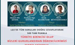 Bizi gururlandırdılar...