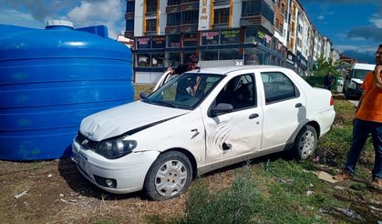 Bafra'da Kastamonu plakalı tıra çarptı!