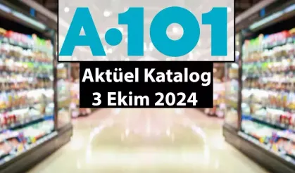 A 101 3 Ekim 2024 Aktüel Kataloğu Yayınlandı: Bu hafta A 101’de neler var?