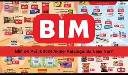 BİM Aralık Ayı İlk Kataloğu Yayınlandı: BİM 3-6 Aralık 2024 Aktüel Kataloğunda Neler Var?