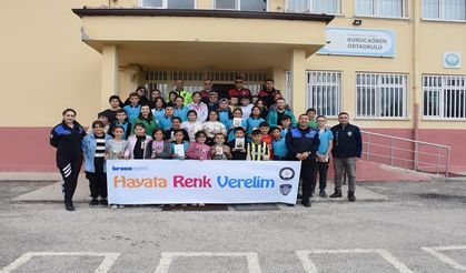 Kastamonu Emniyet Müdürlüğü ‘Hayata Renk’ veriyor