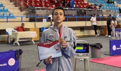 Kastamonulu sporcu Türkiye 3'üncüsü oldu!