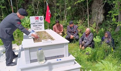 Kastamonu'nun ilçesinde şehadetinin yıl dönümünde dualarla anıldı