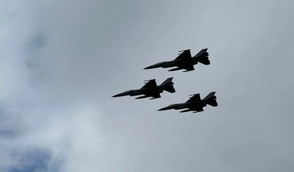 Merzifon’dan kalkan F-16’lar, Kastamonu’da uçtu