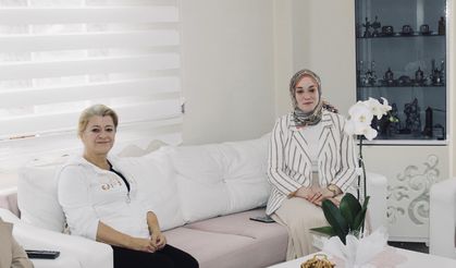 Kastamonu'nun ilçesinde muhtar ameliyat olmuştu: Kaymakam'ın eşi ziyaret etti