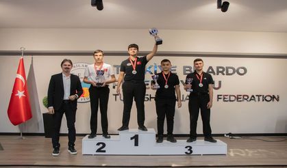 2025 Üç Bant Bilardo Türkiye Şampiyonası Ankara Gölbaşı’nda Tamamlandı