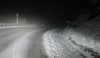 Sürücüler Dikkat! Kastamonu-Cide Karayolunda Yoğun Kar Yağışı