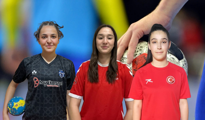 Kastamonu'dan üç genç hentbolcu milli gurur yaşatıyor