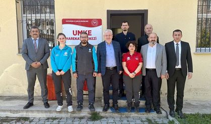 Kastamonu'da UMKE Harekat Merkezi'ni inceledi