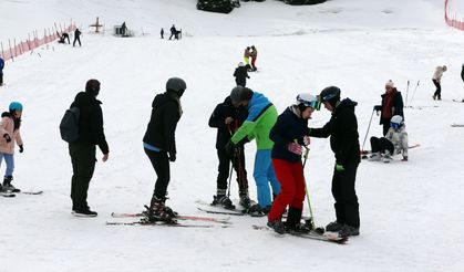 Kastamonu'daki kayak merkezi bayramı hareketli geçirdi