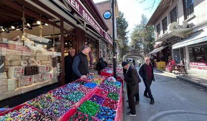 Taşköprü’nün tarihi arastasında renk cümbüşü