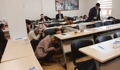 Kastamonu AFAD'dan PTT personeline kritik eğitim!