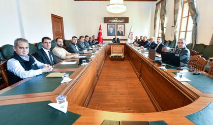 Kastamonu Valiliği'nde tarımın geleceği masaya yatırıldı