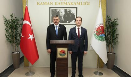 Kastamonulu kaymakam Bakan Çiftçi'yi ağırladı