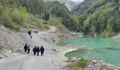 Kastamonu’nun ilçesinde öğrenciler su kaynaklarını yerinde inceledi
