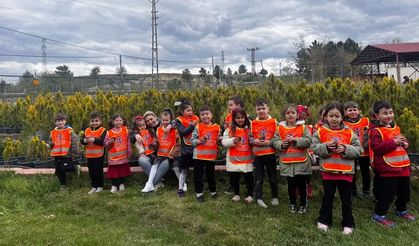 Kastamonu Orman Bölge Müdürlüğü’nden miniklere doğa sevgisi