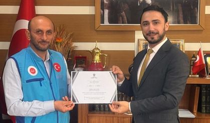 Hanönü Müftüsü kurbanını TDV'ye emanet etti