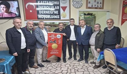 Kastamonu’da iki dernek arasında samimi buluşma