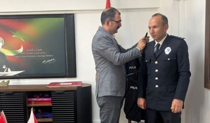 Hanönü’nde terfi gururu: Yeni rütbeyi Taşköprü Kaymakamı Demirdağ taktı