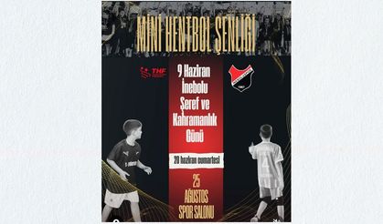 İnebolu’da 'Mini Hentbol Şenliği' heyecanı: Geleceğin sporcuları sahaya çıkıyor