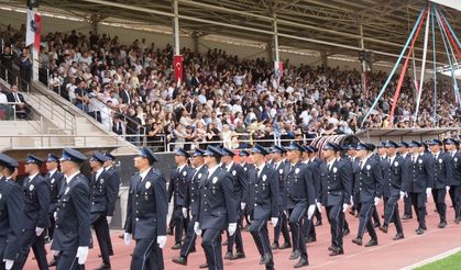 Kastamonu’da gurur günü: 479 Polis adayı yemin ederek mezun oldu