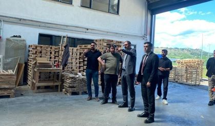 Taşköprü Kaymakamı Demirdağ OSB’yi ziyaret etti