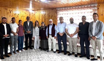Taşköprü’de gönüllere dokunan ziyaret: Şehit babası Babalar Günü’nde yalnız bırakılmadı