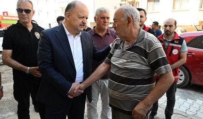 Cide'de afet sonrası çalışmalar sürüyor: Vali Dallı sahada incelemelerde bulundu