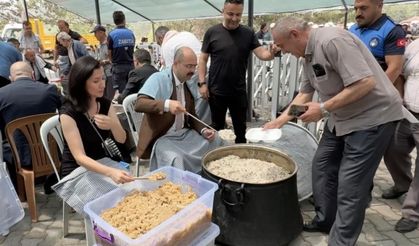 Tosya'da sünnet şölenine yoğun ilgi! Binlerce kişiye etli pilav ikram edildi