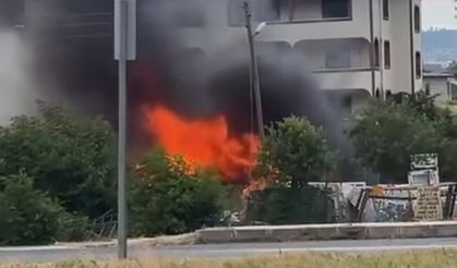 Kastamonu’da trafo alev alev yandı!