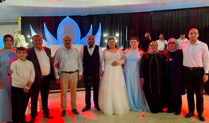 Taşköprü’de mutlu gün: Tolga ile Halime çifti hayatlarını birleştirdi