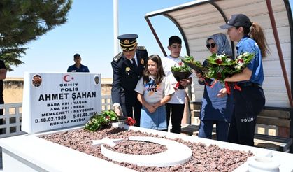 Kastamonu Emniyeti, Şehit Polis Memuru Ahmet Şahan'ı dualarla andı