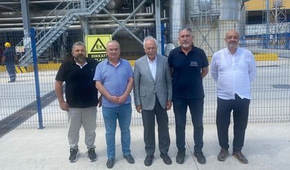 Kastamonulu Eski Bakan Başesgioğlu’ndan Kronospan’a ziyaret