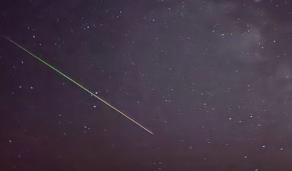 Taşköprü’de gökyüzü şöleni! Perseid meteorunun görüntüsü ortaya çıktı