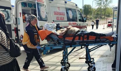 Traktör kazası: 6 kişi yaralandı