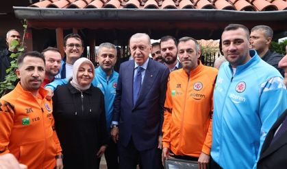 İstanbul Kastamonuspor yönetimi, Cumhurbaşkanı Erdoğan ile buluştu