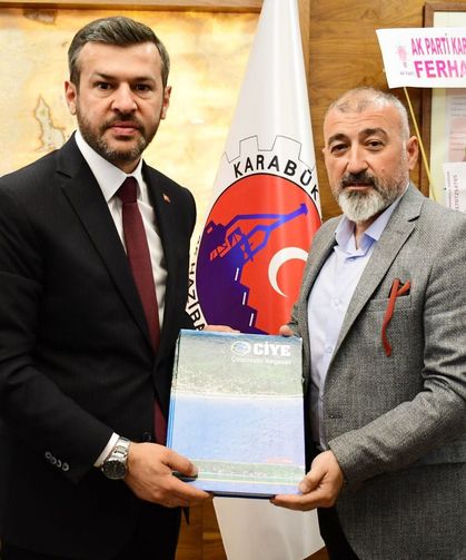 Çatalzeytinliler'den Karabük Belediye Başkanı Çetinkaya'ya ziyaret