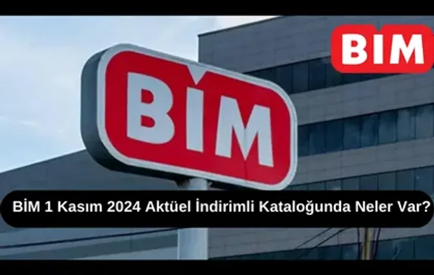 BİM KASIM AYI İLK KATALOĞU YAYINLANDI: BİM 1 Kasım 2024 Aktüel İndirimli Kataloğunda Neler Var?