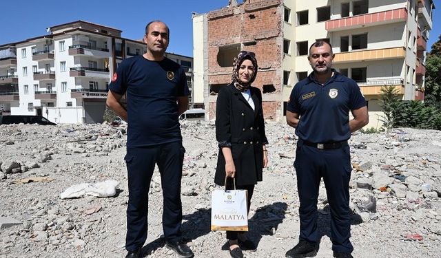 Malatya İtfaiyesi'nden duyarlı davranış